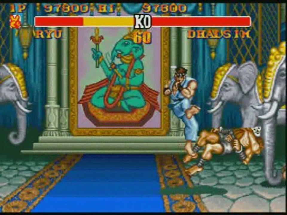 Street fighter hommage