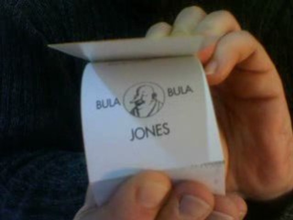 Flip Book : BULA BULA JONES