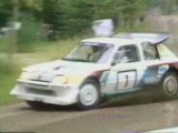 Rally Groupe B 1000 Lacs 1986 205 turbo 16 delta s4 quattro