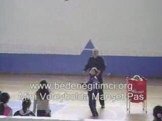 MİNİ VOLEYBOLDA MANŞET PAS ÇALIŞMASI