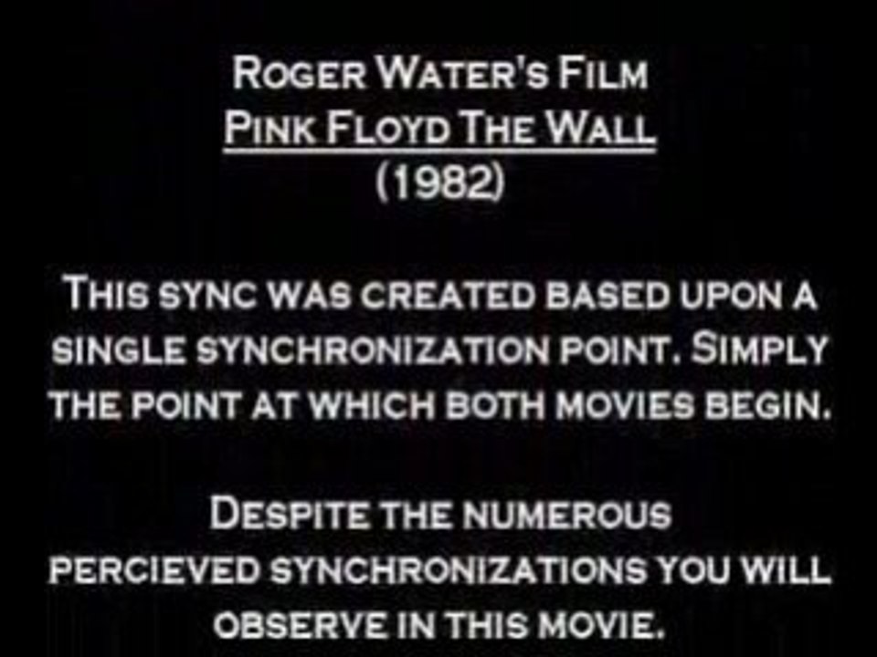 Floyd Reich 01-69 Opening Credits Triumph of The Wall ...