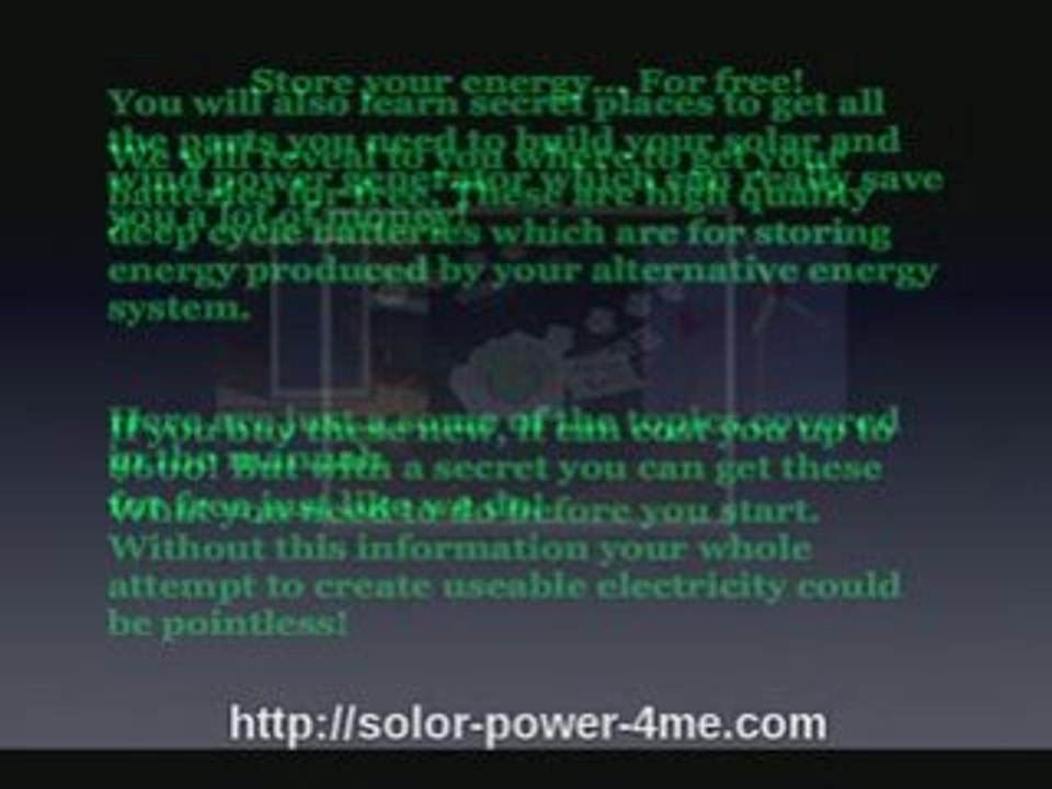 Build your own home solar power system cheap