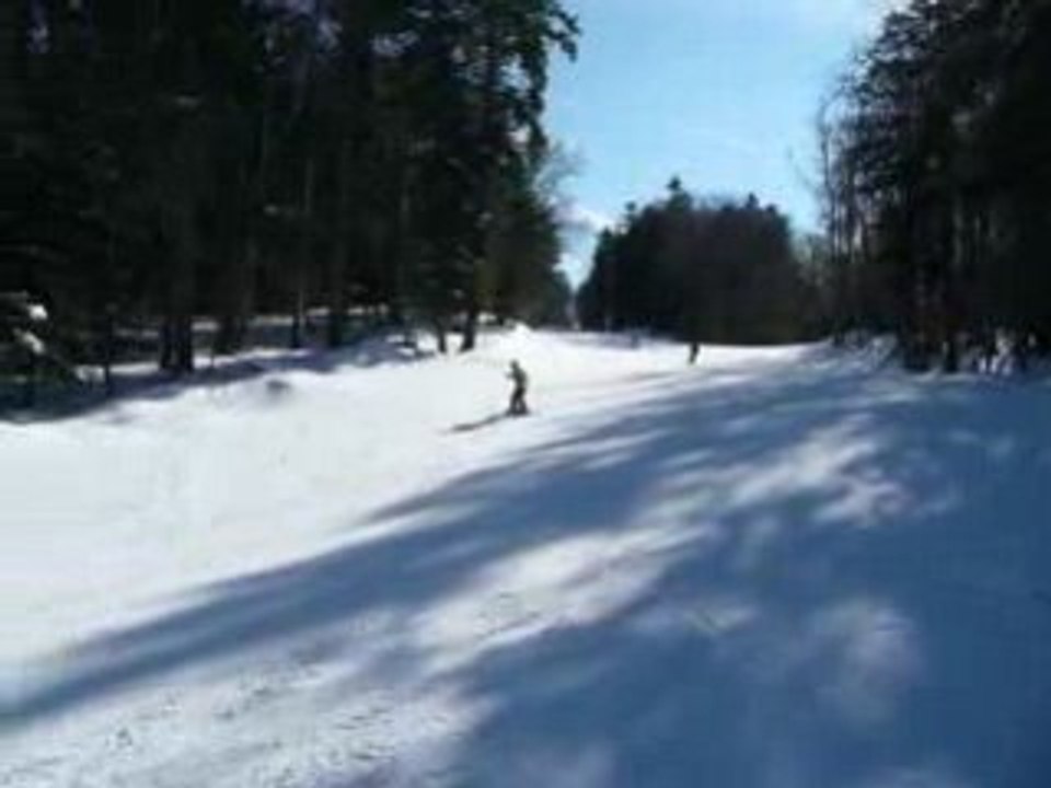 Auriane au ski