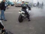 petit rond burn moto