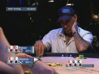 Poker EPT 2 Monte Carlo Surinder Sunar eliminated