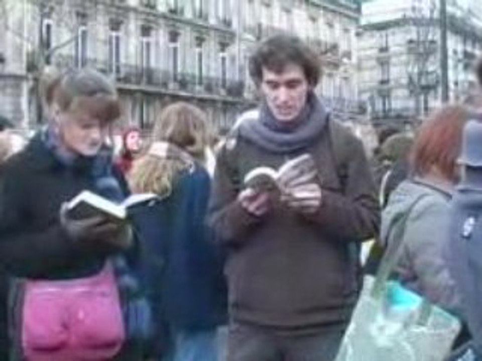 Flash mob - MERCREDI 18 Février 2009