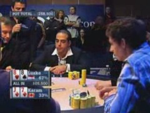 Poker EPT 2 Monte Carlo Marcel Luske eliminated in 7th place
