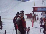 le leader du championnat du monde de ski est a val d'isére