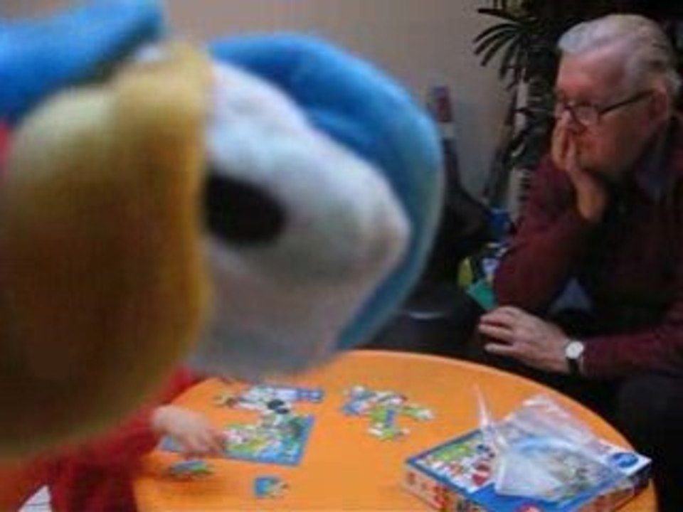 Avec papy