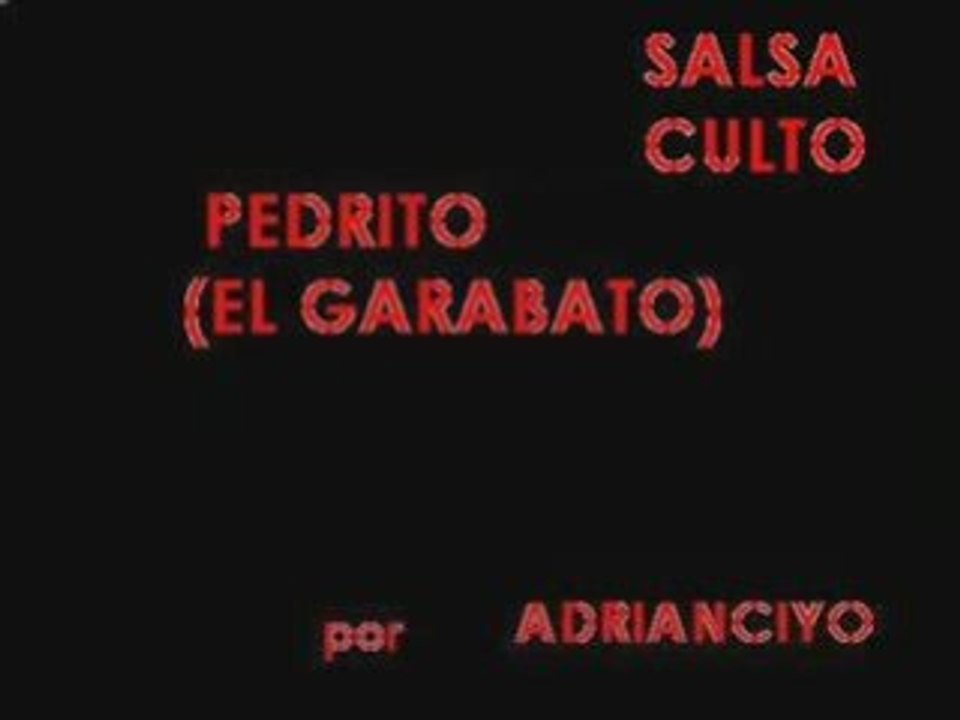 PEDRITO por salsa culto