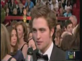 Robert Pattinson Oscars 2009 Interview
