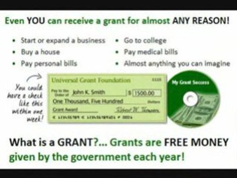 Free Grant Money - Personal Grants to Pay Off Debts.