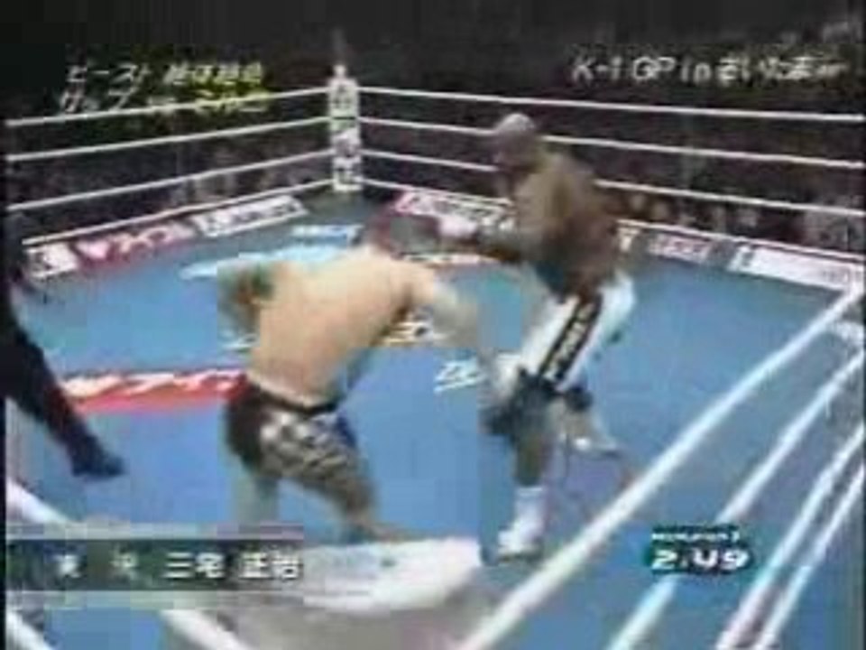 CroCop vs Bob Sapp