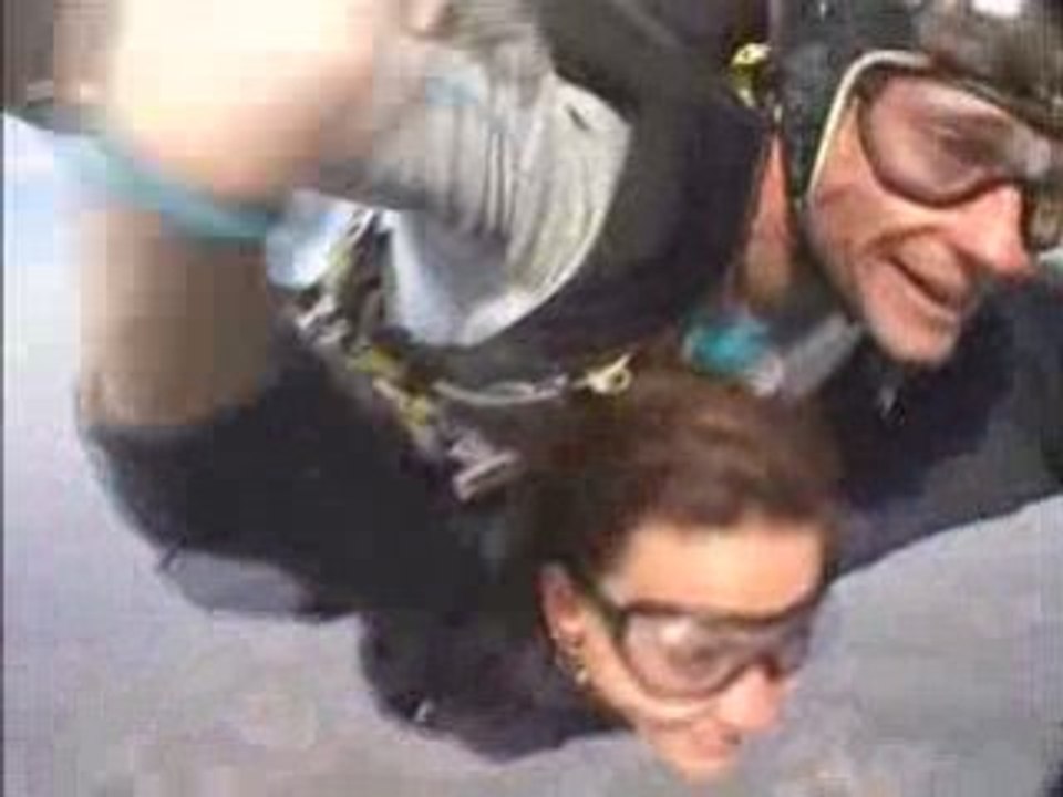 Saut tandem Marine - Vannes 2005