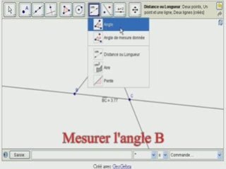 Géométrie avec GéoGébra