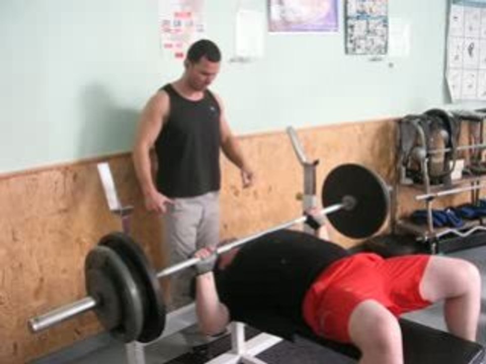 Bench press 130 kg maxi reussi