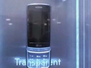 LG GD900 le téléphone au clavier transparent