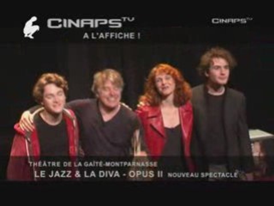 Le Jazz et la Diva - Opus II au Théâtre Gaîté-Montparnasse