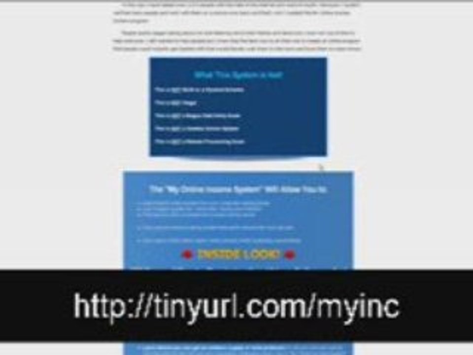 My Online Income System - Is Kimberly The Real Deal?!