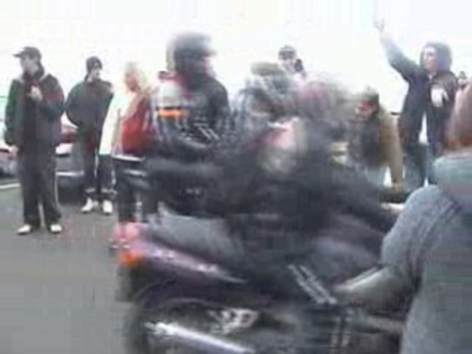 Rupture motards enduropale 2009