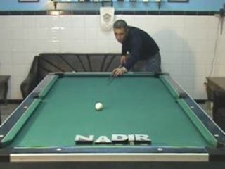 Billard trick shot ecrire mon nom..AVI