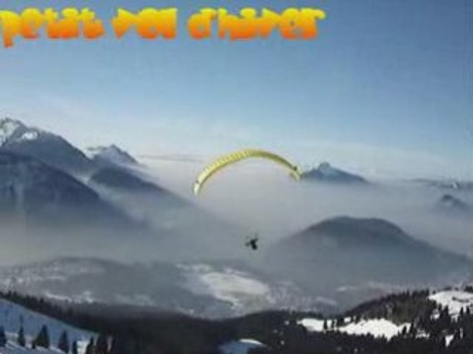 parapente aux carroz