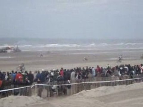 Enduro du Touquet 2009 Départ des Motos