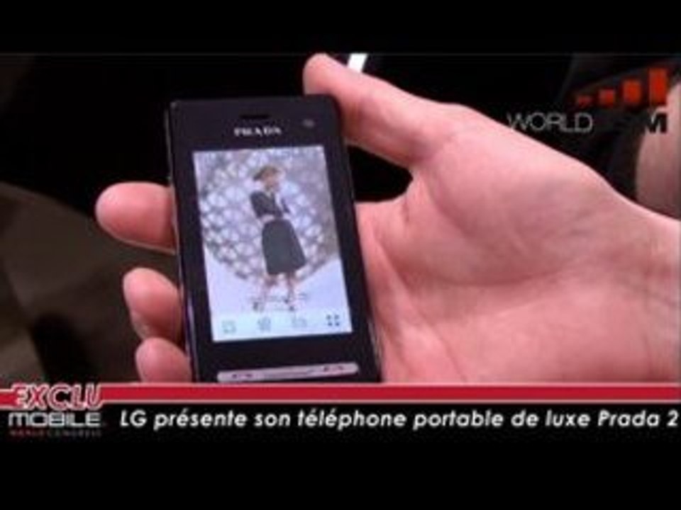 WORLDGSM : MWC de Barcelone, LG PRADA 2