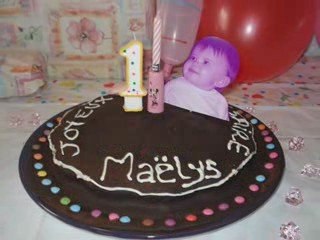 Maëlys fête ses 1 ans