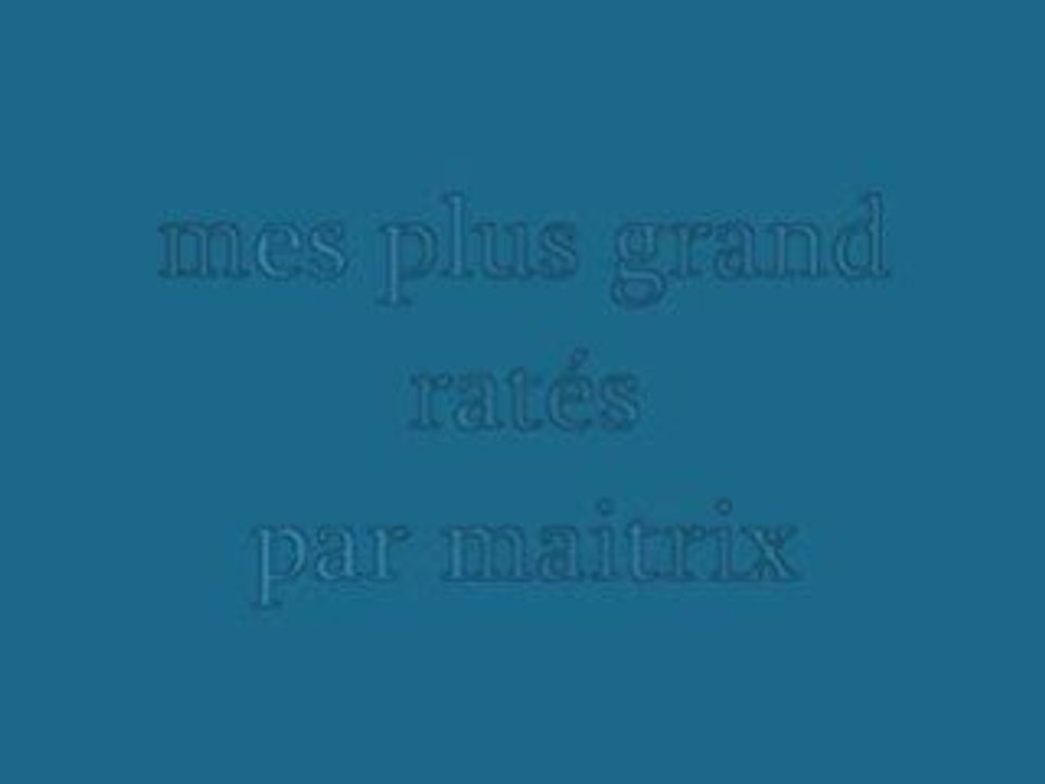 pangya maitrix mes plus grands ratés
