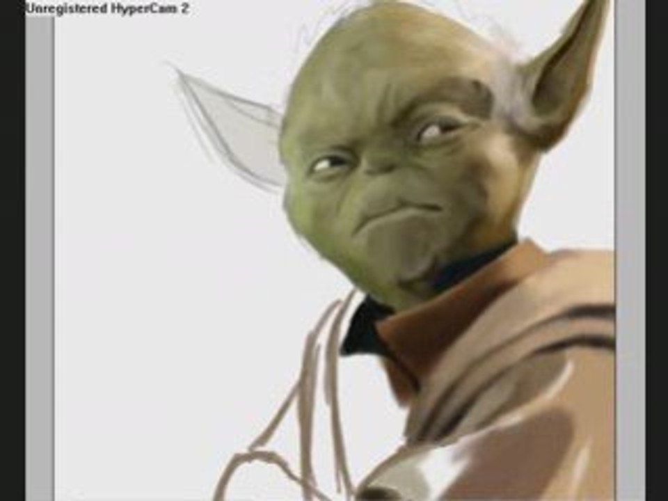 Yoda dessin/SpeedPainting