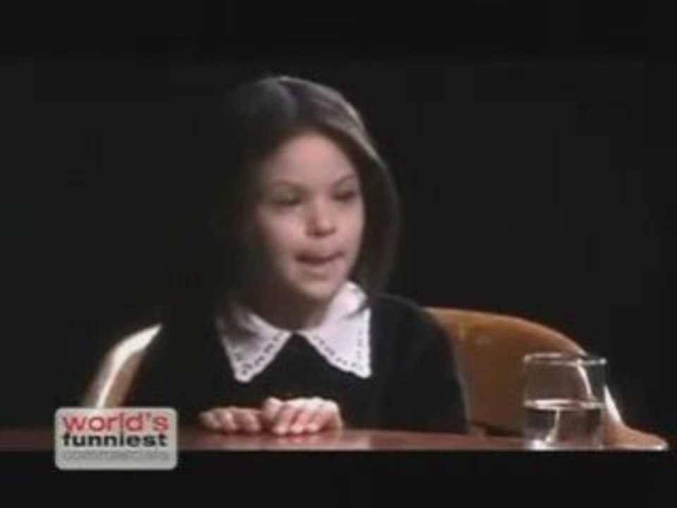 Creepy little girl Funny Ads