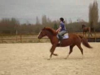 Ildit et moi pendant le stage du 22 Fevrier 2009