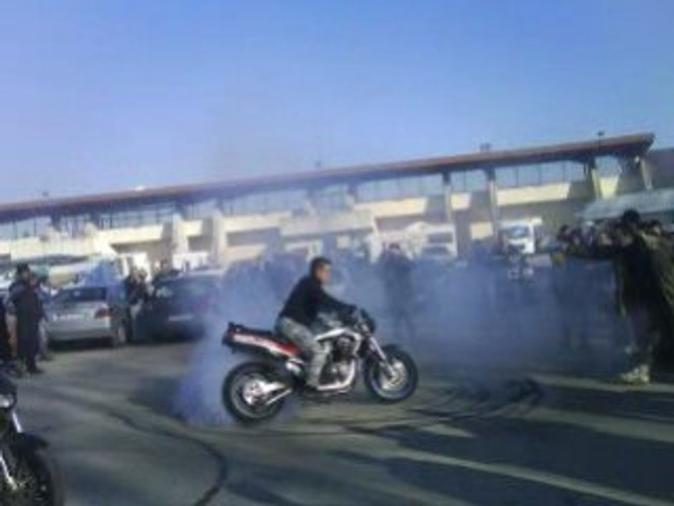 burn aux campement a l'enduro