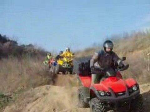 randonnée QUAD SUD du 22 Février 2009