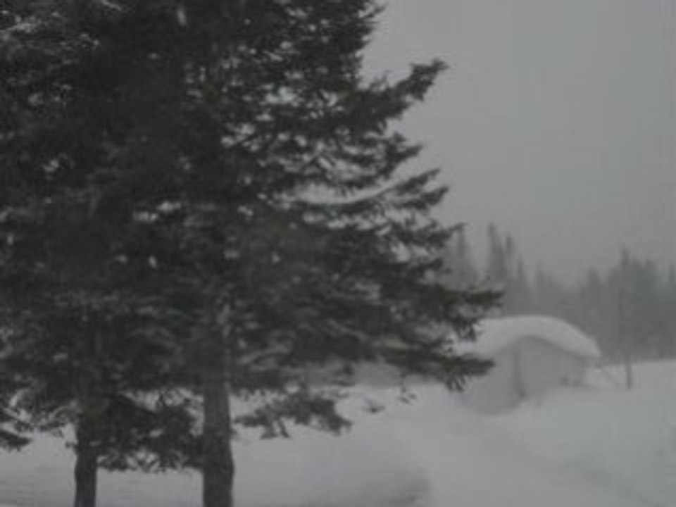 Tempête dans l'est du Québec - 23 février 2009