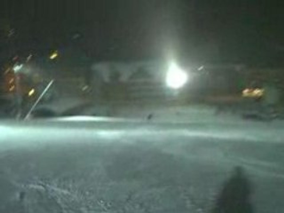 J'aime faire des descentes quand il est 21h...