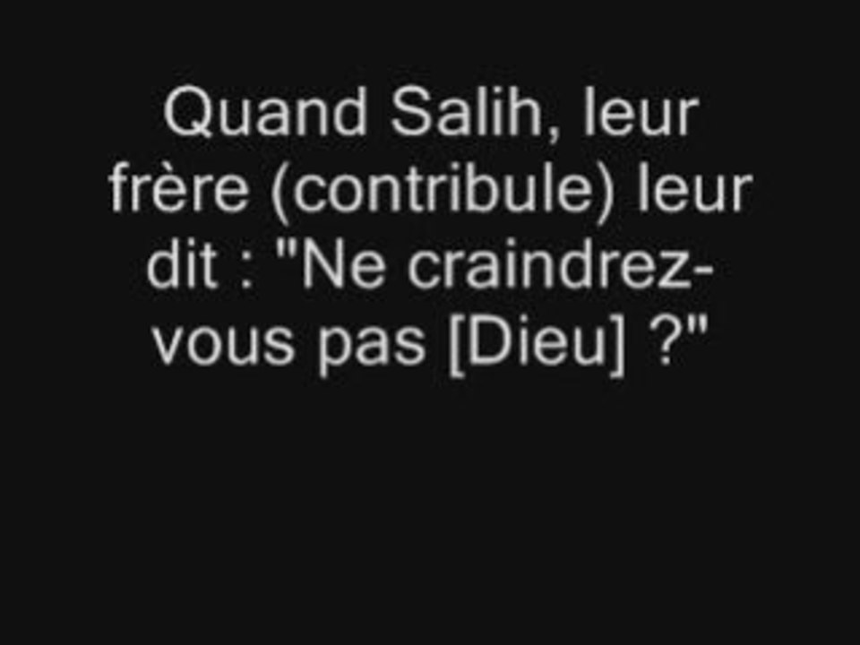 La vie de Salih