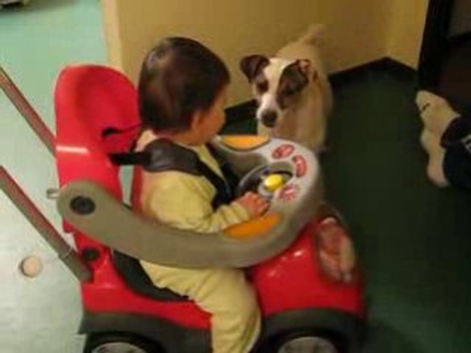 Toupie et le pousseur