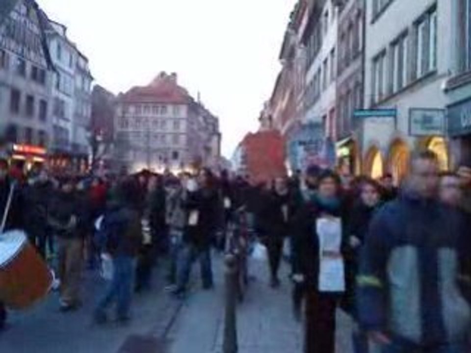 Manif du 19 février 2009 : Toute fin de la manif
