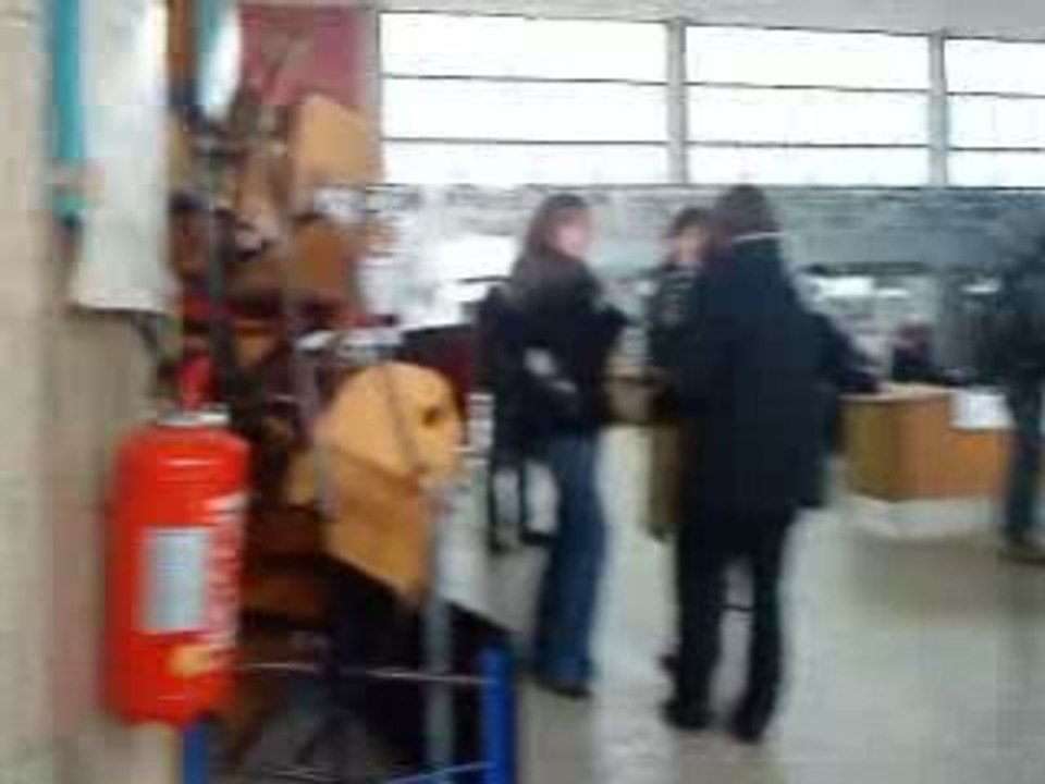 L'Université de Strasbourg (Patio) est bloquée et occupée