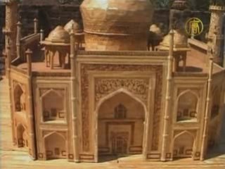 Taj Mahal Carved From Wood