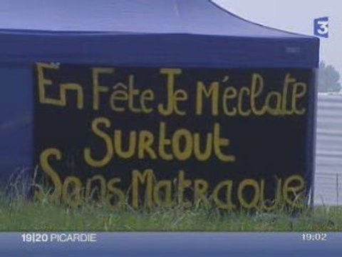 Reportage de France3 du 28/04/2007 au Teknival des Insoumis