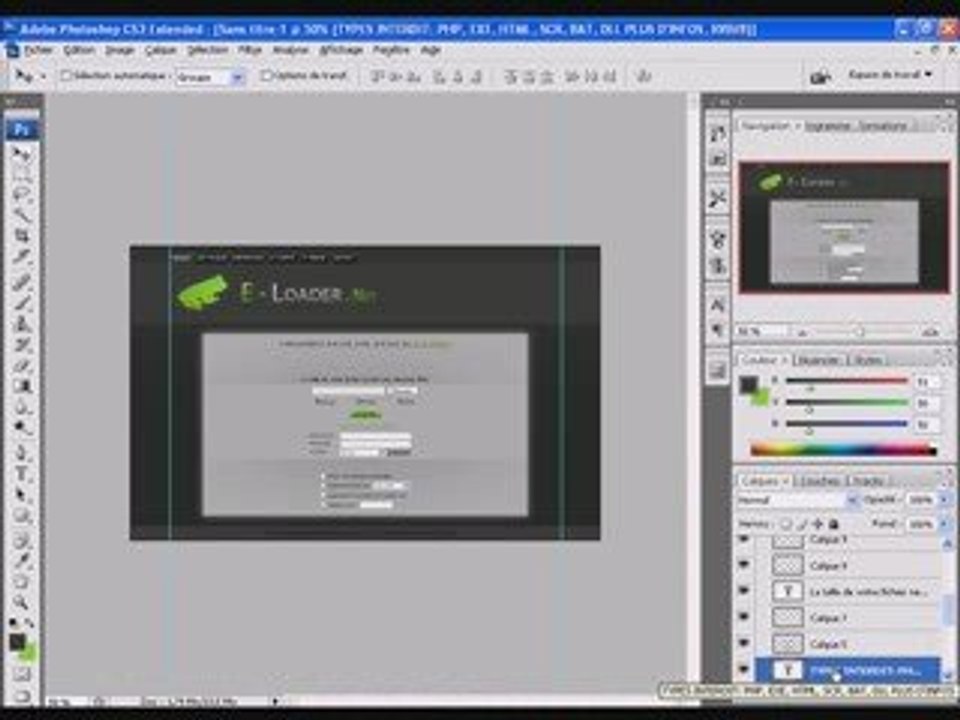 Webdesign E-Loader