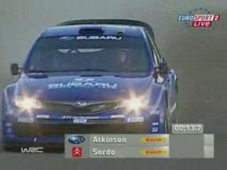 Rally Finland 2008- SSS Killeri 1- Atkinson vs Sordo