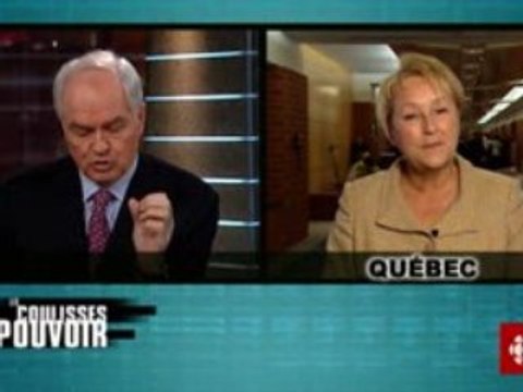 Les coulisses du pouvoir - Entrevue Pauline Marois
