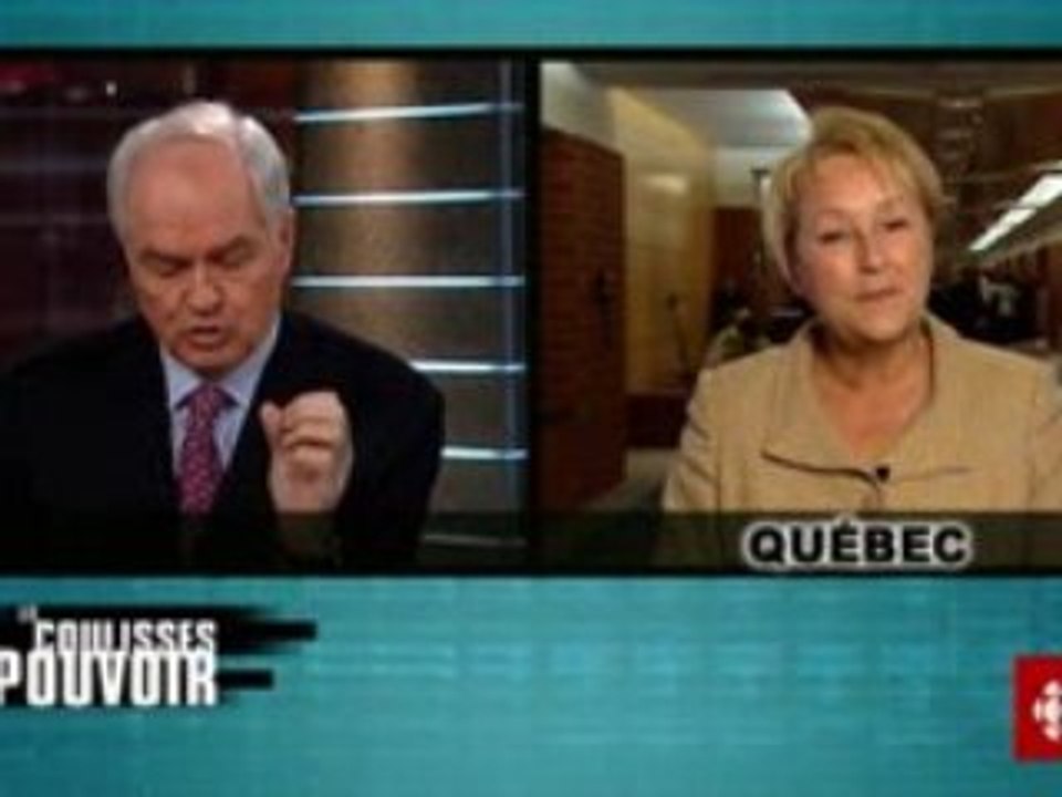 Les coulisses du pouvoir - Entrevue Pauline Marois