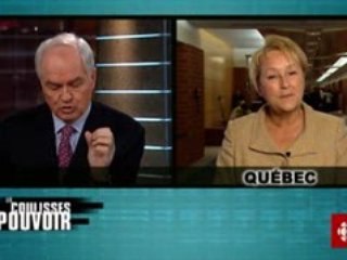Les coulisses du pouvoir - Entrevue Pauline Marois