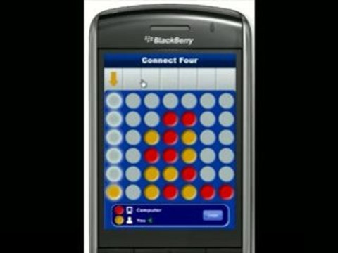Tafasa Apps: Connect Four (For BlackBerry Storm)
