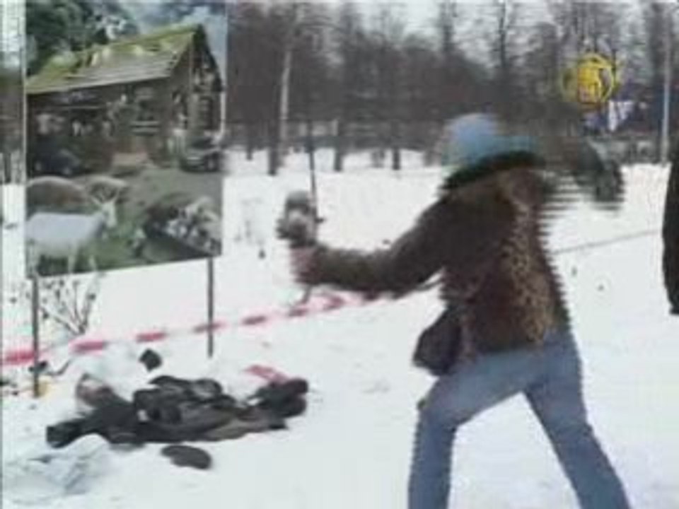Latvia boot protest